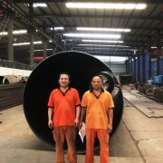  The Large Pipe is Produced by Qianxi Workers