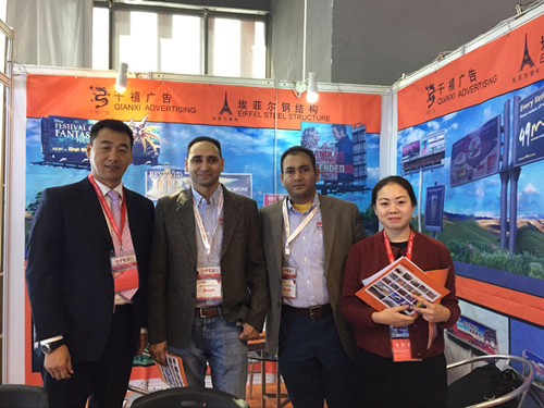 Qianxi attend 2017 DPES Sign Expo in Guangzhou,China