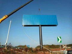 How to install and construct advertising towers?